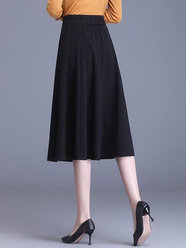 plus Size Women's Slimming Ela - đánh giá và giá A-Line Skirt Midi