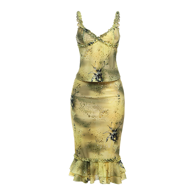 Women's Dress 2 Piece Floral P - đánh giá và giá Asymmetric Top Women