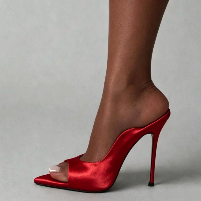 MKKHOU Fashion Pumps New High  - đánh giá và giá Slip Dress Satin