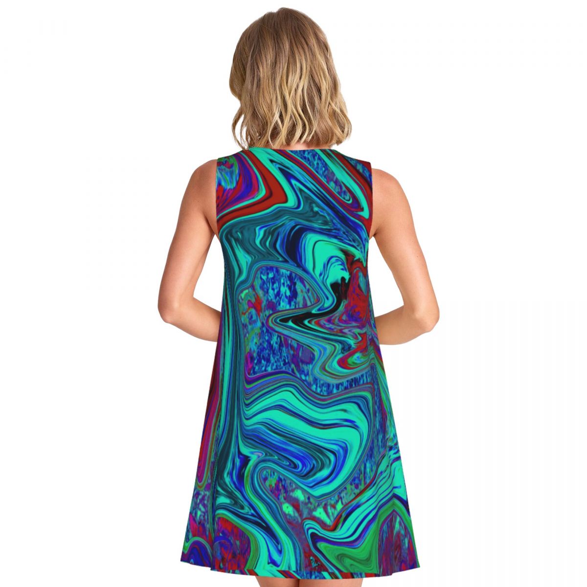 Retro 60s Ar Dress Groovy Abst - đánh giá và giá Women'S Fashion Of The 60S