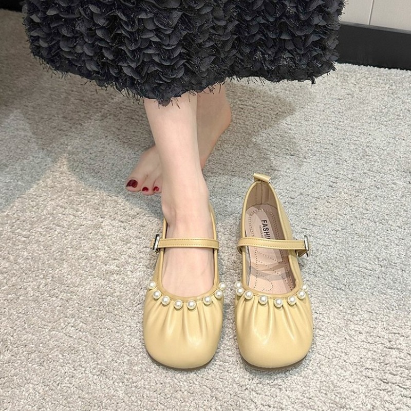 Comfortable Pearl Mary Jane Fl - đánh giá và giá Women'S Fashion Loafers