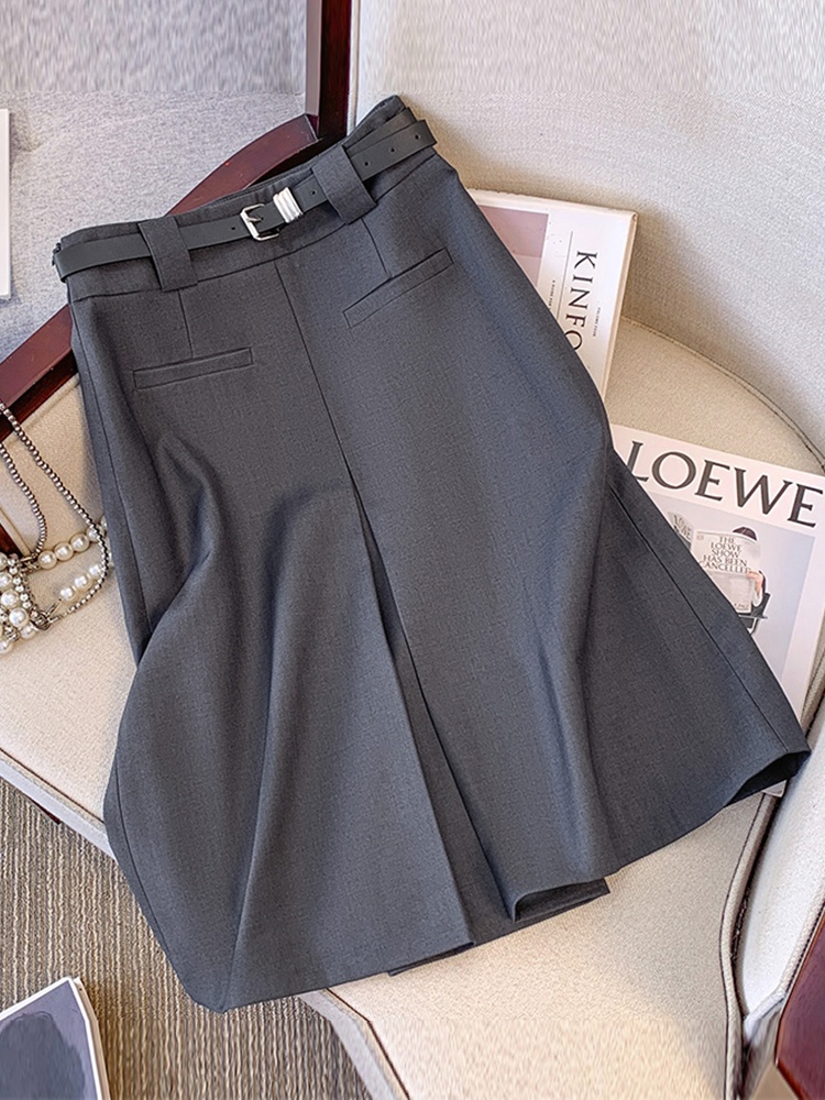 Gray Suit Half Skirt Women's S - đánh giá và giá A-Line Skirt Midi
