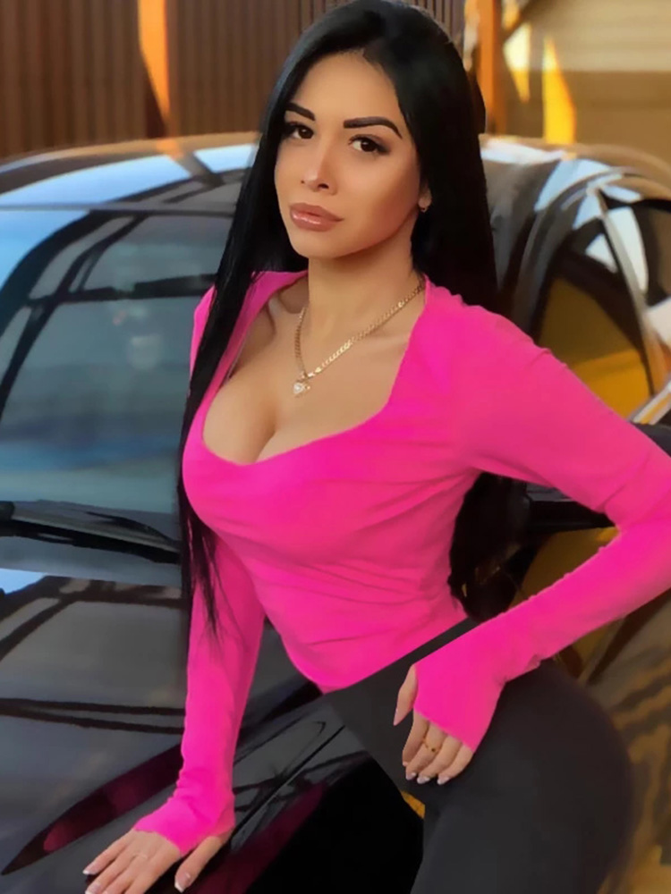 Orange Neon Bodysuit Women Lon - đánh giá và giá Turtleneck Bodysuit