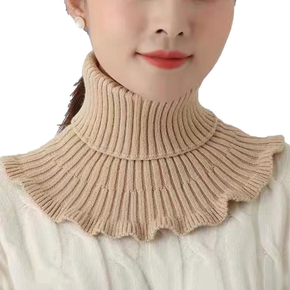 Warm Knitted Collar Scarf Wome - đánh giá và giá Turtleneck Bodysuit