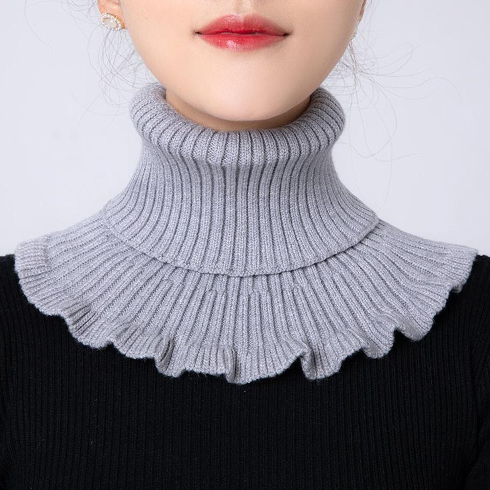 Warm Knitted Collar Scarf Wome - đánh giá và giá Turtleneck Bodysuit
