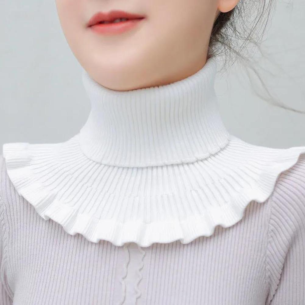 Warm Knitted Collar Scarf Wome - đánh giá và giá Turtleneck Bodysuit