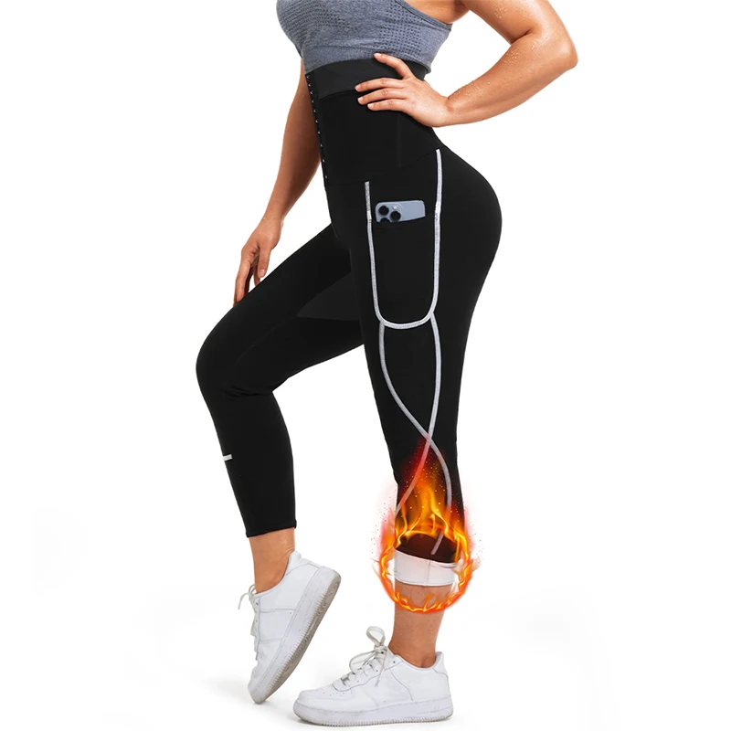 Sauna Sweat Pants for Women Hi - đánh giá và giá High Waist Leggings