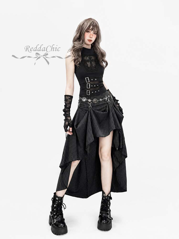 REDDACHiC Gothic Cross Tank To - đánh giá và giá Asymmetric Top Women