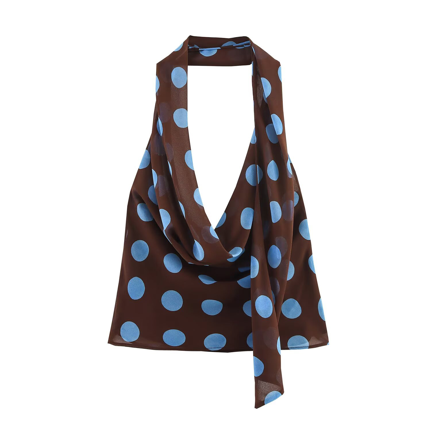 Summer new women's thin scarf  - đánh giá và giá Asymmetric Top Women