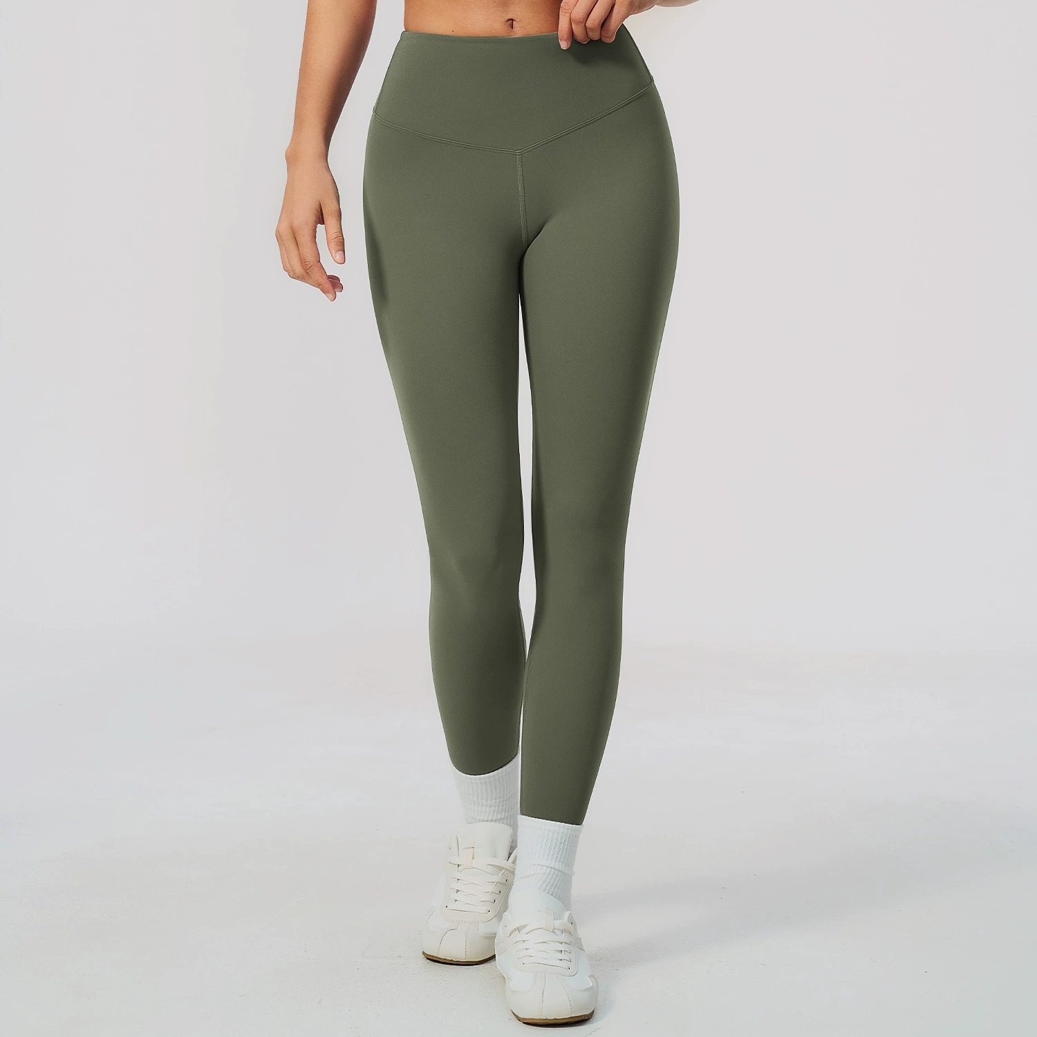 Solid Color Yoga Pants Women's - đánh giá và giá High Waist Leggings