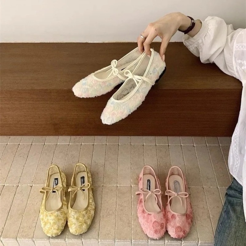 Gentle New Chinese Rose Mesh M - đánh giá và giá Women'S Fashion Loafers