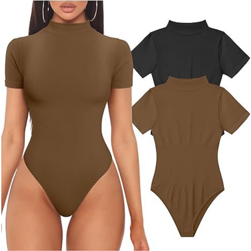 Short Sleeve Turtleneck Bodysu - đánh giá và giá Turtleneck Bodysuit