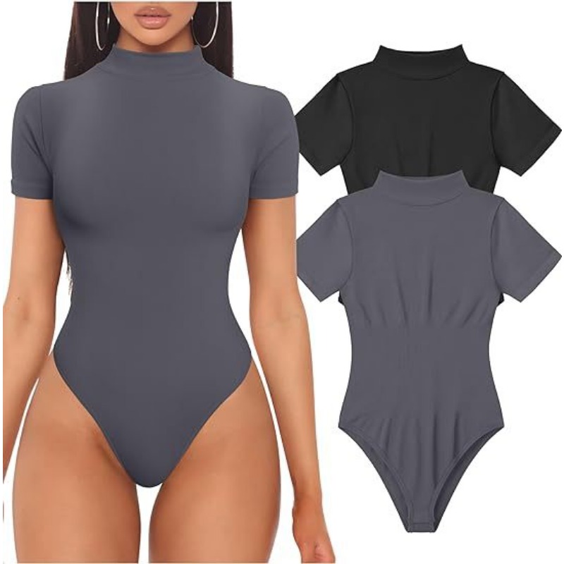 Short Sleeve Turtleneck Bodysu - đánh giá và giá Turtleneck Bodysuit