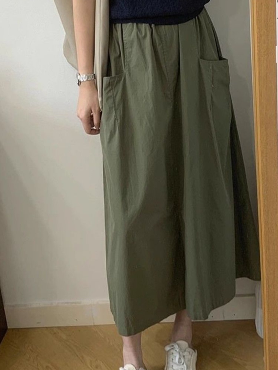 plus Size Women's A-Line Skirt - đánh giá và giá A-Line Skirt Midi
