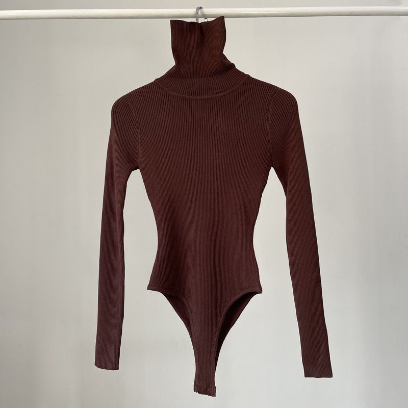 Bodysuits Women Long Sleeve El - đánh giá và giá Turtleneck Bodysuit