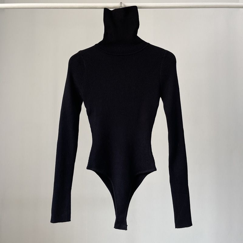 Bodysuits Women Long Sleeve El - đánh giá và giá Turtleneck Bodysuit