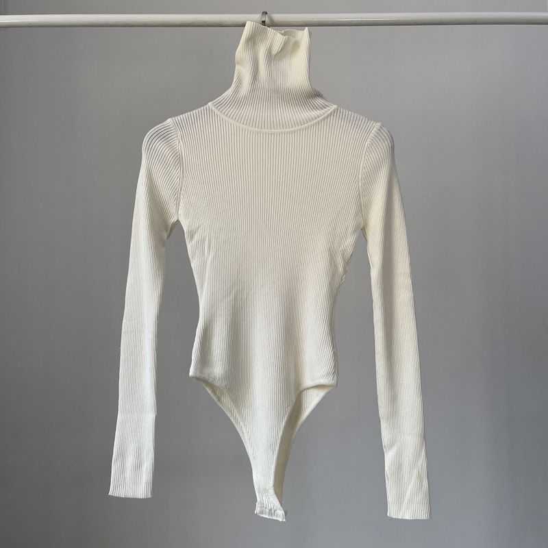 Bodysuits Women Long Sleeve El - đánh giá và giá Turtleneck Bodysuit