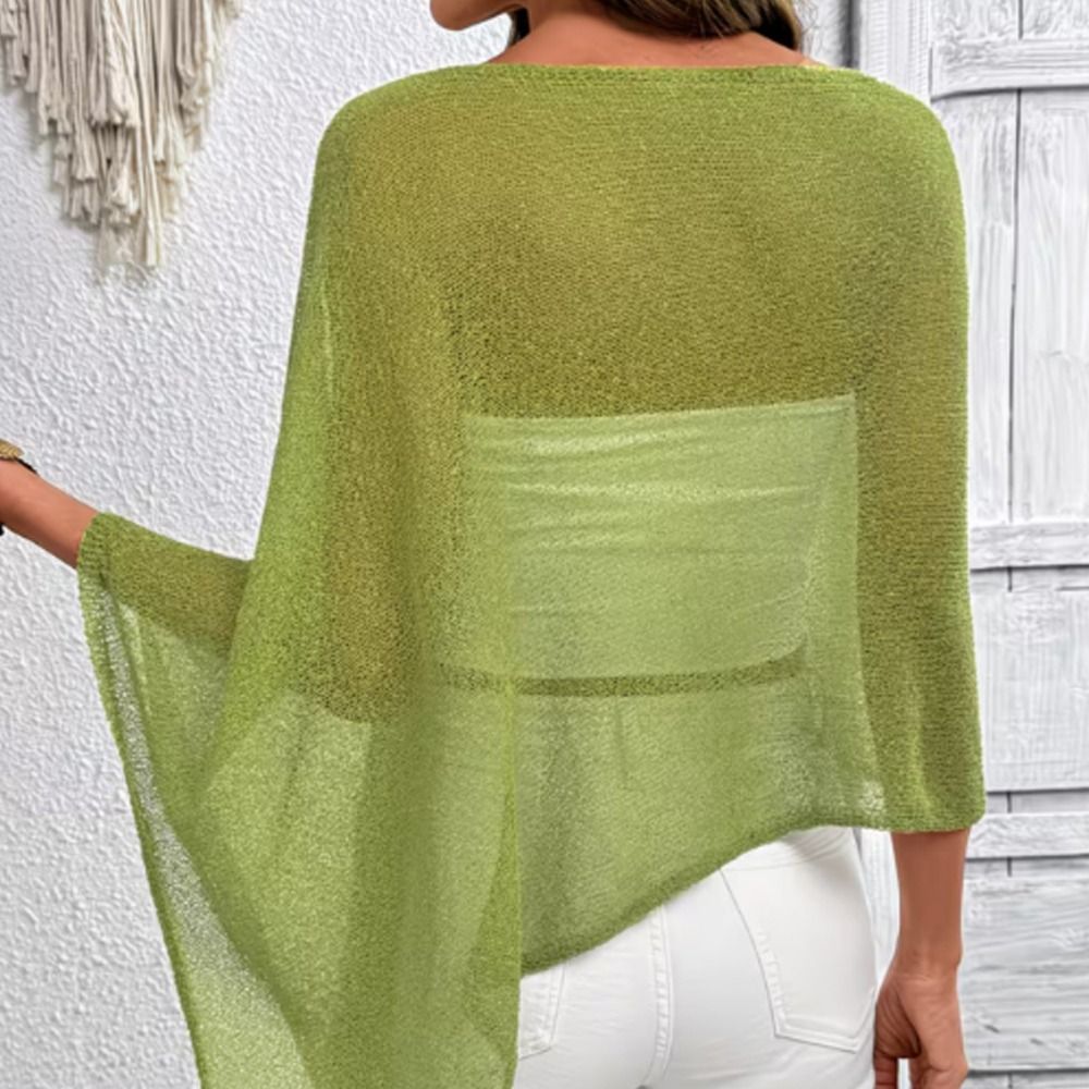 Stylish Off Shoulder Poncho To - đánh giá và giá Asymmetric Top Women
