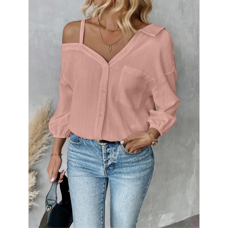 Plus Size1XL-5XL Women Blouses - đánh giá và giá Asymmetric Top Women