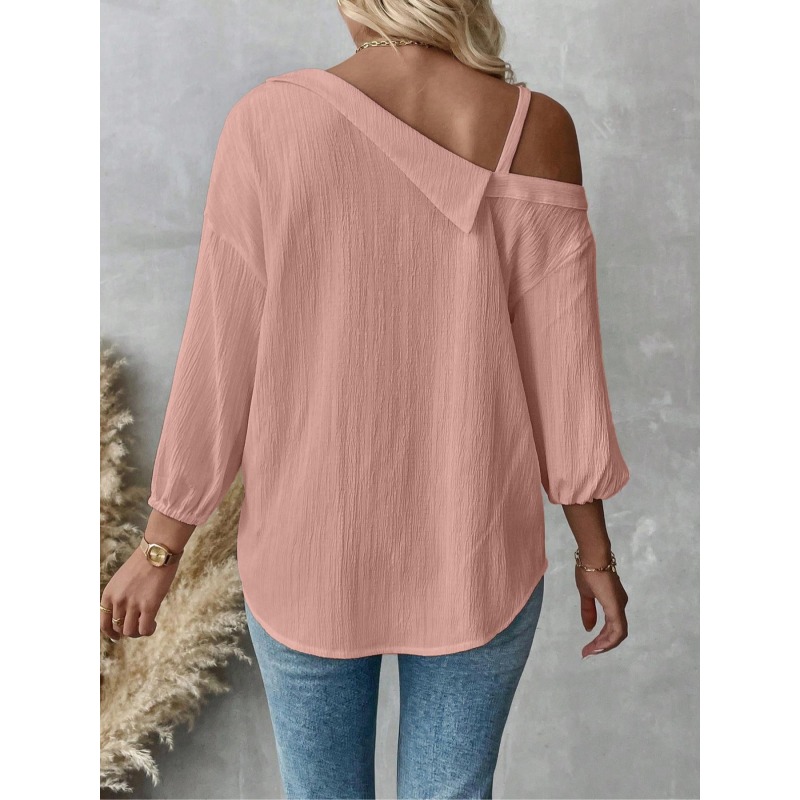 Plus Size1XL-5XL Women Blouses - đánh giá và giá Asymmetric Top Women