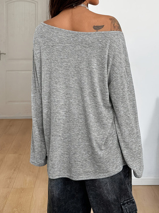 Autumn Gothic Y2K Cupid Print  - đánh giá và giá Asymmetric Top Women