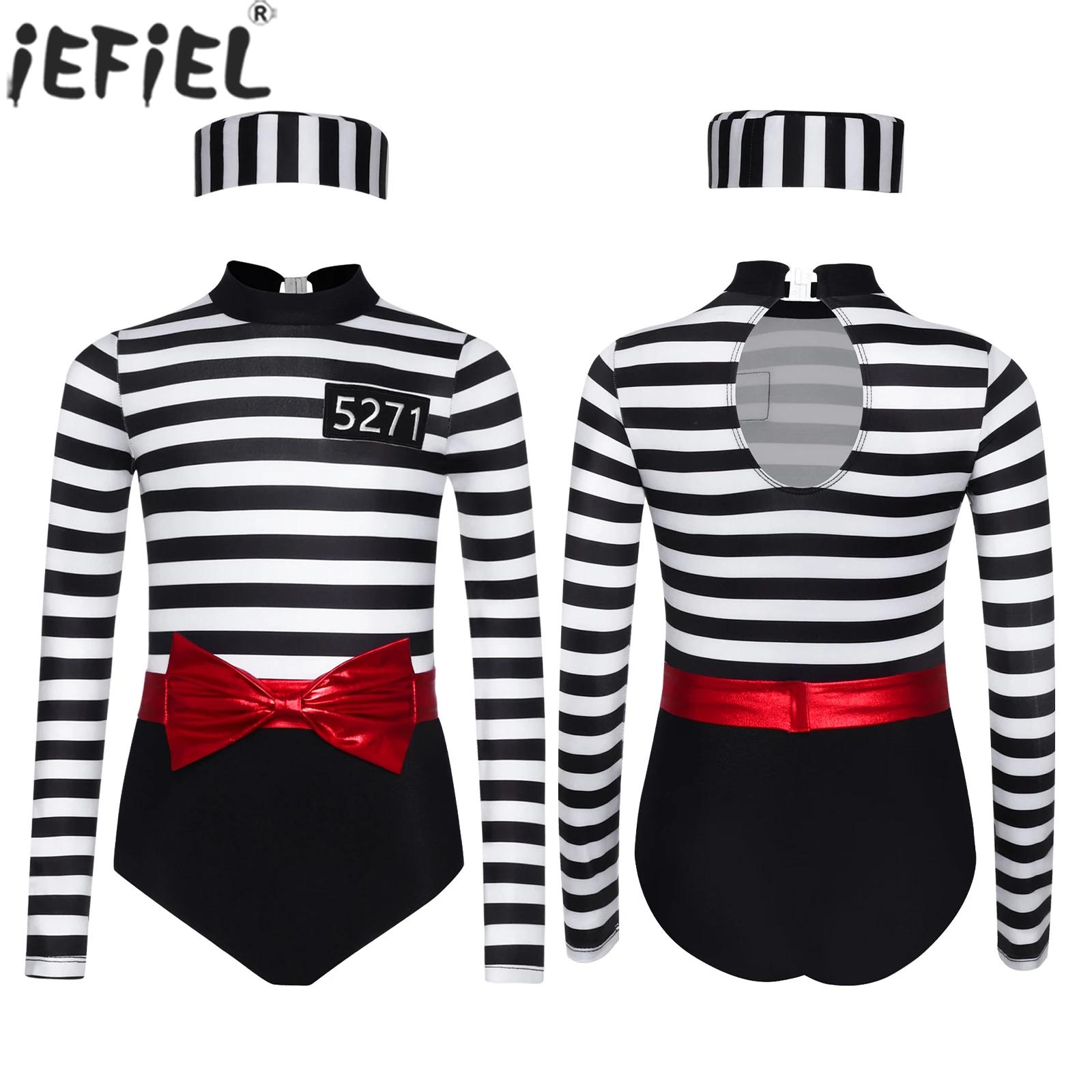 Teen Girls Halloween Prisoner  - đánh giá và giá Turtleneck Bodysuit